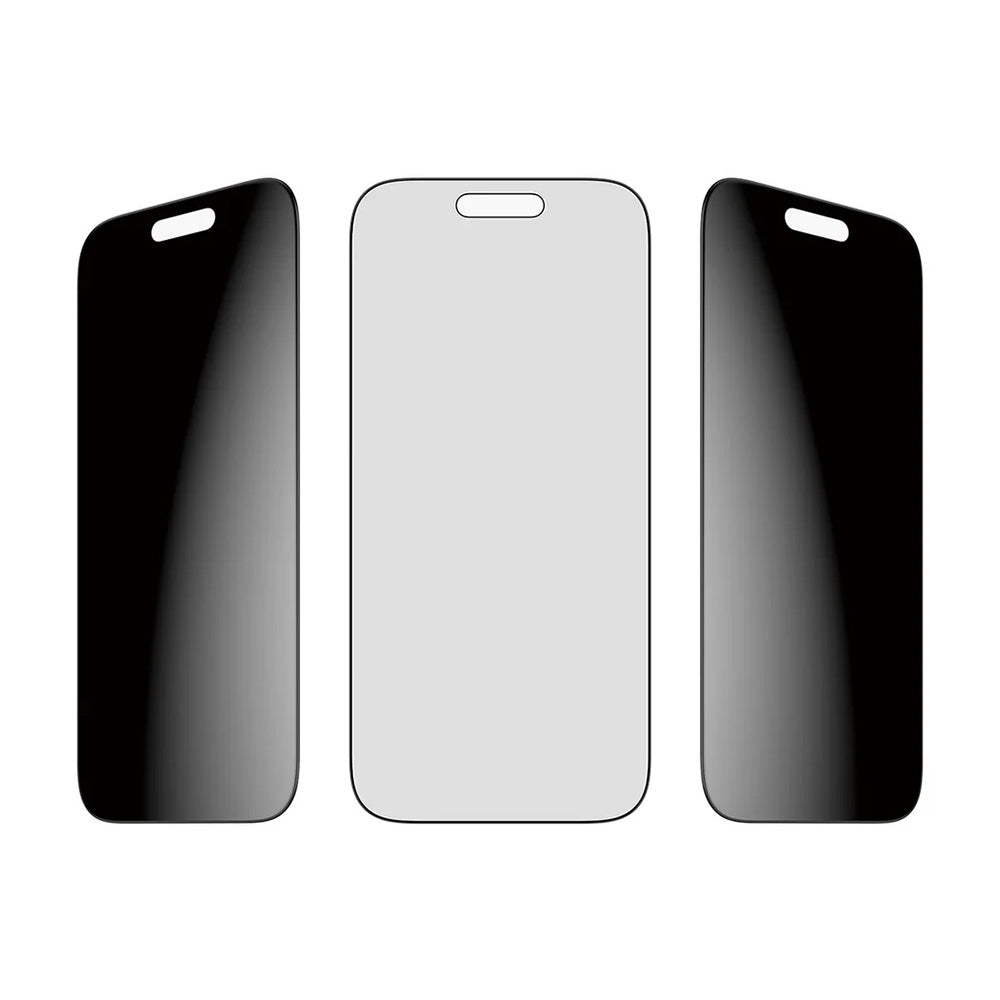 Film de protection écran Privacy PanzerGlass Ultra-Wide Fit 2-Way EasyAligner pour Apple iPhone 17 Pro, Verre Trempé, Full Glue