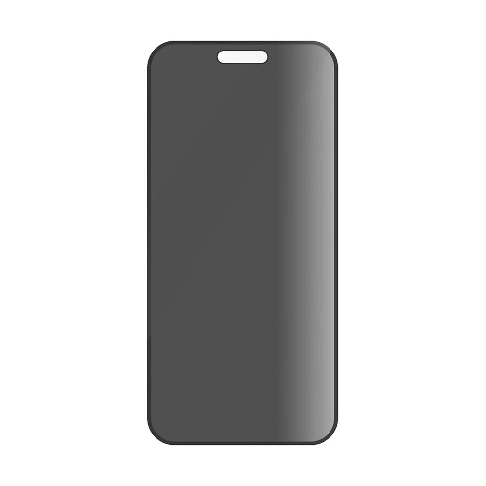 Film de protection écran Privacy PanzerGlass Ultra-Wide Fit EasyAligner pour Apple iPhone 16 Plus / 15 Plus, Verre Trempé, Full Glue