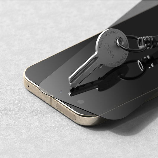 Film de protection d'écran Privacy Ringke Easy Slide pour Google Pixel 11 Pro XL / 10 Pro XL / 9 Pro XL, Verre trempé, Collage intégral, Lot de 2 pièces