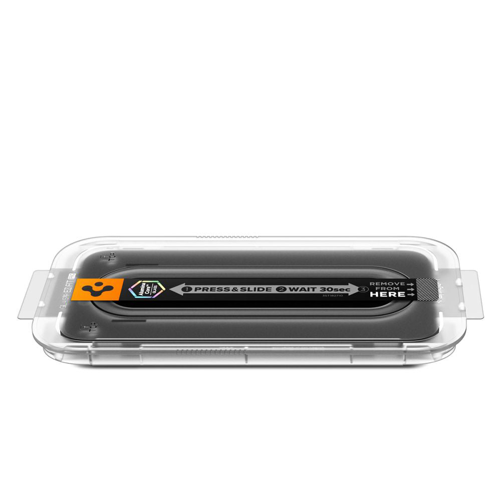 Film de protection Écran Privacy Spigen GlastR EZ FIT Pro pour Apple iPhone 17 Air, Verre Trempé, Full Glue