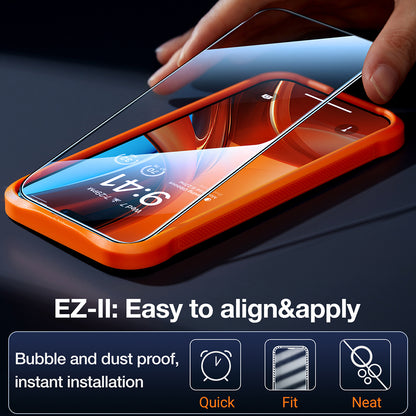 Film de protection écran Privacy Torras GlassGo Epic pour Apple iPhone 15 Pro Max, Verre Trempé, Full Glue