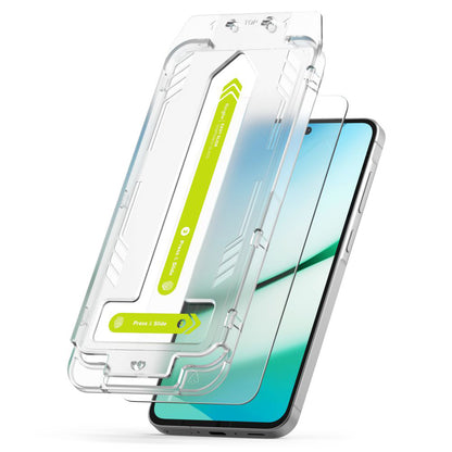 Film de protection d'écran Ringke Easy Slide pour Samsung Galaxy A36 A366, Verre trempé, Collage complet, Lot de 2 pièces