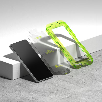 Film de protection d'écran Ringke Easy Slide pour Samsung Galaxy S26 S942, Verre Trempé, Full Glue, Lot de 2 pièces