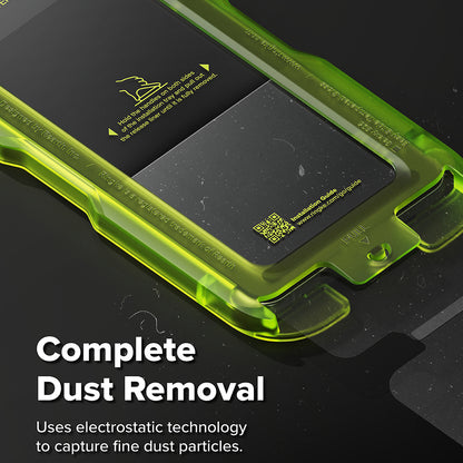 Film de protection d'écran Ringke Easy Slide pour Samsung Galaxy S26 S942, Verre Trempé, Full Glue, Lot de 2 pièces, Noir