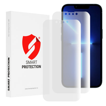 Film de protection d'écran Smart Protection Premium Classic pour Apple iPhone 13 Pro Max, Plastique, Lot de 2 pièces