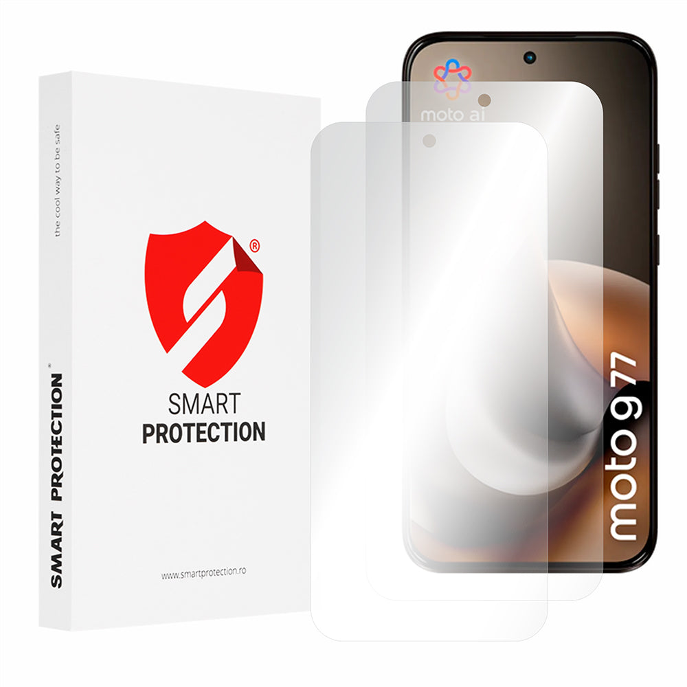 Film de protection Écran Smart Protection Premium Classic pour Motorola Moto G77, Plastique, Lot de 2 pièces