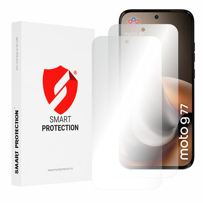 Film de protection Écran Smart Protection Premium Classic pour Motorola Moto G77, Plastique, Lot de 2 pièces