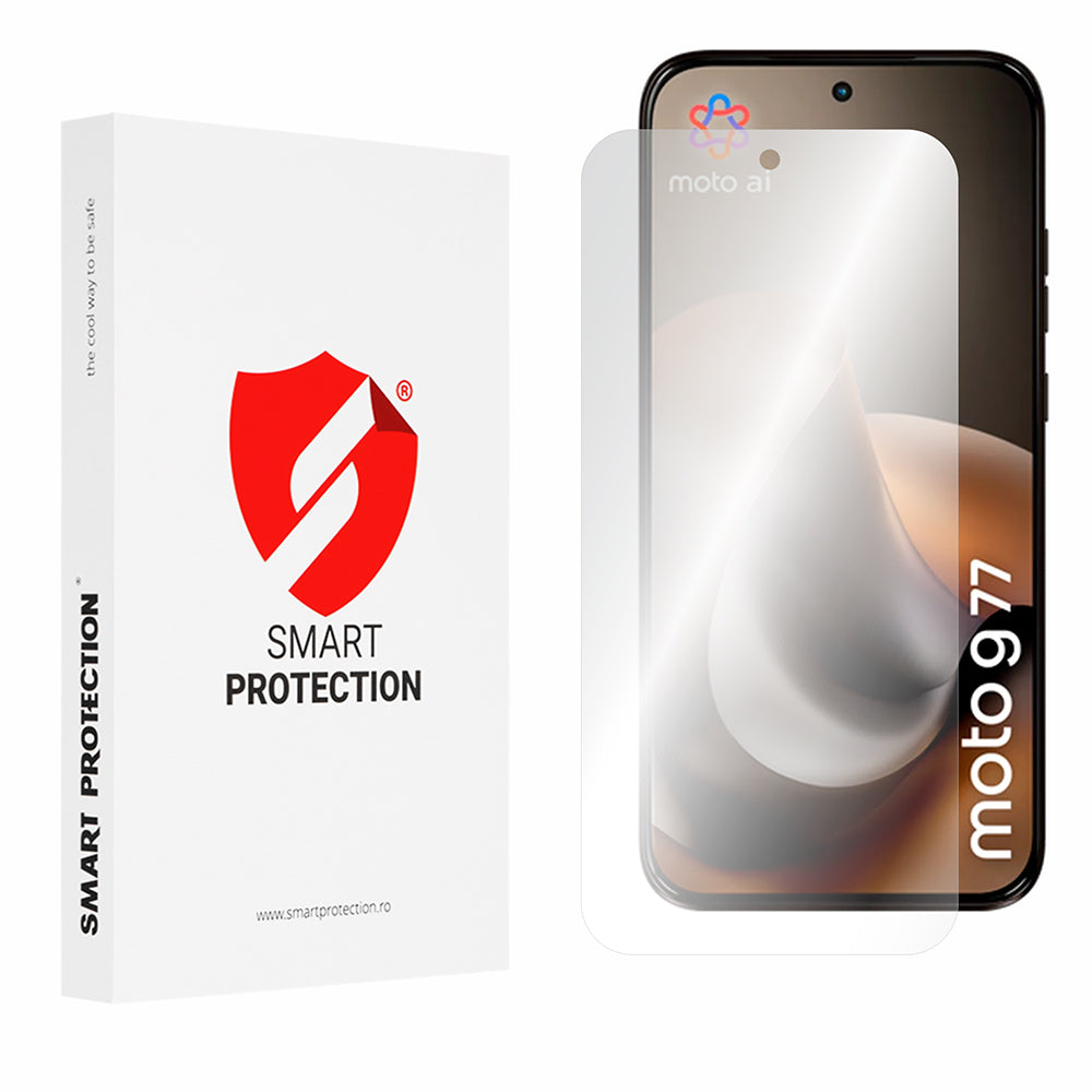 Film de protection Écran Smart Protection Premium Classic pour Motorola Moto G77, Plastique, Lot de 2 pièces