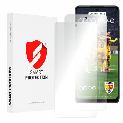 Film de protection d'écran Smart Protection Premium Classic pour Oppo A5 4G, Plastique, Lot de 2 pièces