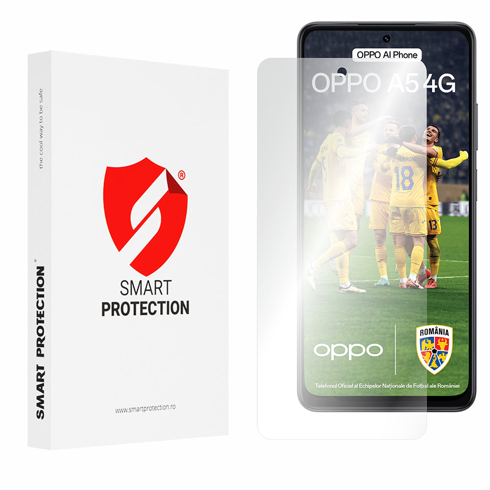 Film de protection d'écran Smart Protection Premium Classic pour Oppo A5 4G, Plastique, Lot de 2 pièces