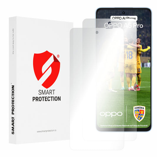 Film de protection d'écran Smart Protection Premium Classic pour Oppo A5 Pro 4G / A5 Pro, Plastique, Lot de 2 pièces