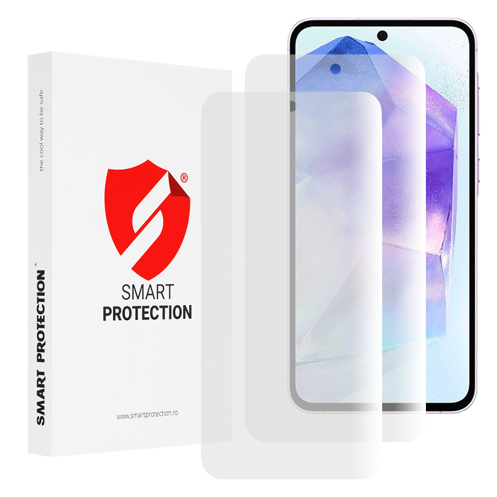 Film de protection d'écran Smart Protection Premium Classic pour Samsung Galaxy M35 / A55 5G A556 / A35 5G A356, Plastique, Lot de 2 pièces