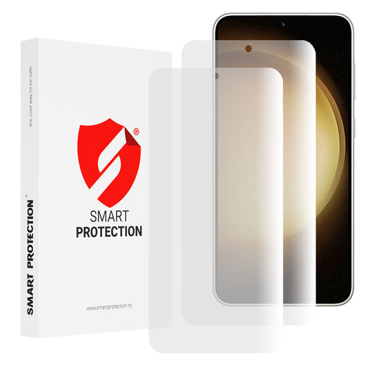 Film de protection d'écran Smart Protection Premium Classic pour Samsung Galaxy S23+ S916, Plastique, Lot de 2 pièces