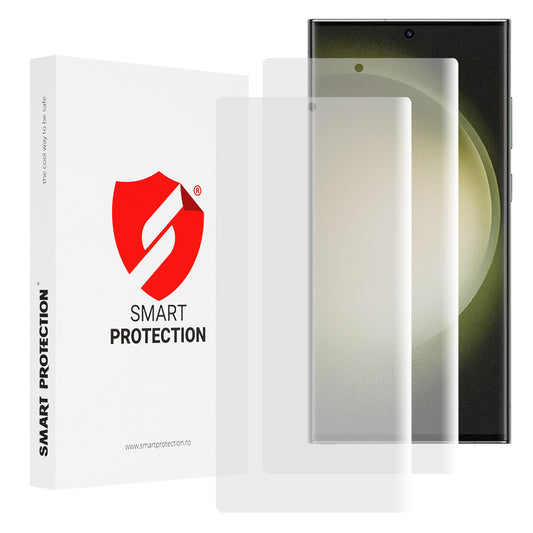 Film de protection d'écran Smart Protection Premium Classic pour Samsung Galaxy S23 Ultra S918, Plastique, Lot de 2 pièces