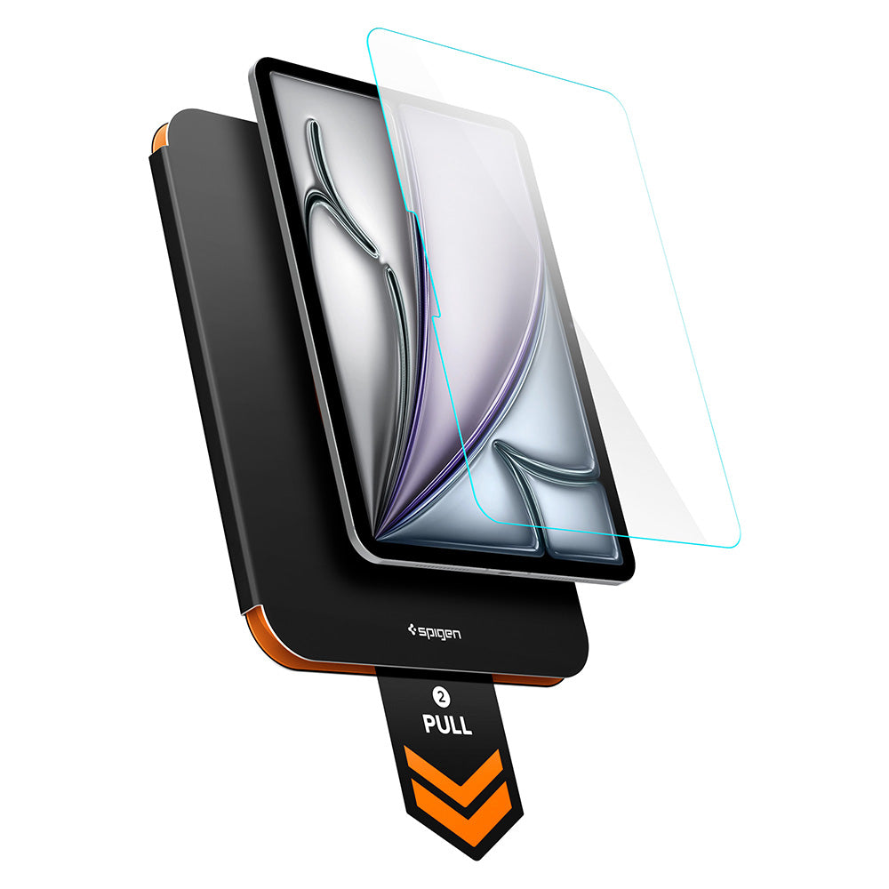 Spigen GlastR Align Master T Screen Protector for Apple iPad Air 11 (2026) / Air 11 (2025), Tempered Glass, Full Glue AGL11701