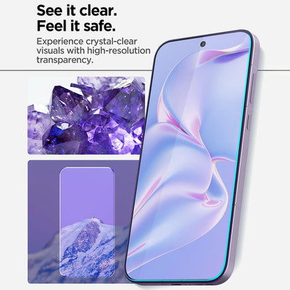 Film de protection écran Spigen GlastR AlignMaster S pour OnePlus 15, Verre Trempé, Collage Complet, Lot de 2 pièces AGL11333