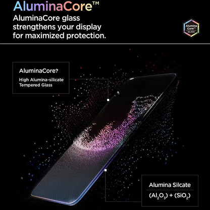 Film de protection écran Spigen GlastR AlignMaster S pour OnePlus 15, Verre Trempé, Collage Complet, Lot de 2 pièces AGL11333