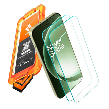 Film de protection écran Spigen GlastR AlignMaster S pour OnePlus 15R, Verre Trempé, Collage Complet, Set de 2 pièces AGL11398