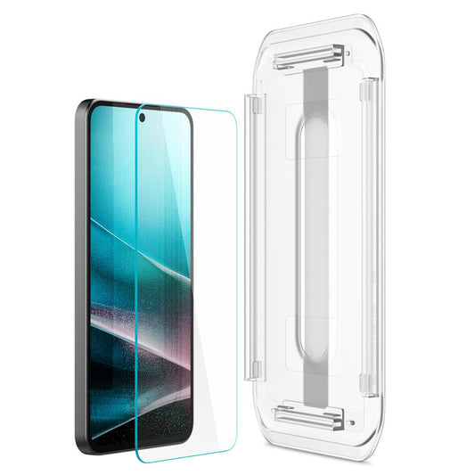 Film de protection d'écran Spigen GlastR EZ FIT pour Samsung Galaxy A36 A366, Verre trempé, Collage complet, Lot de 2 pièces AGL09202