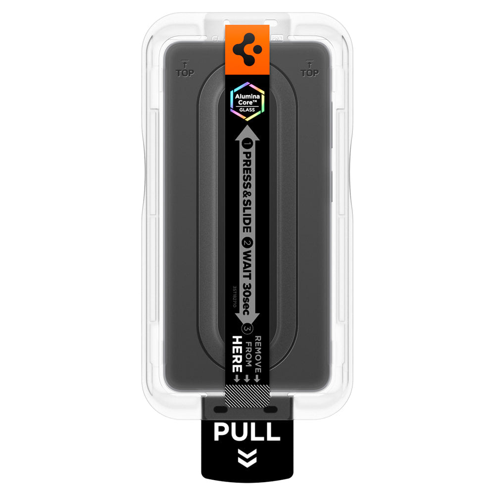Film de protection écran Spigen GlastR EZ FIT Pro HD (Anti-Reflet) pour Samsung Galaxy S26 Plus S947, Verre Trempé, Full Glue, Lot de 2 pièces