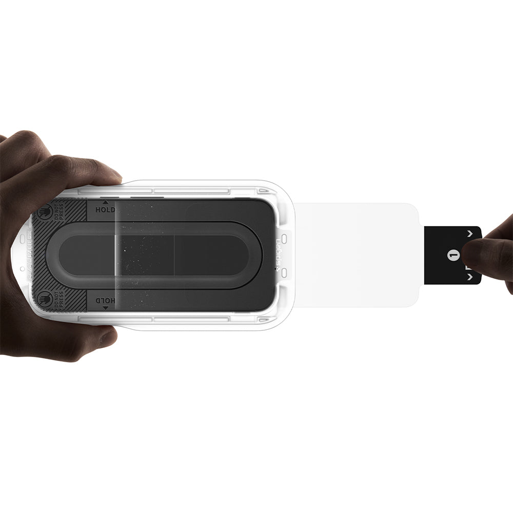 Film de protection d'écran Spigen GlastR EZ FIT Pro pour Google Pixel 11 Pro / 11, Verre Trempé, Collage Complet, Set de 2 pièces AGL11480