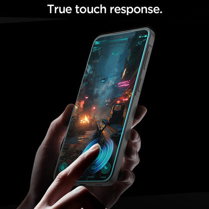 Spigen GlastR EZ FIT Pro Screen Protector for Samsung Galaxy A27 5G, Tempered Glass, Full Glue, Set of 2 pieces AGL11809