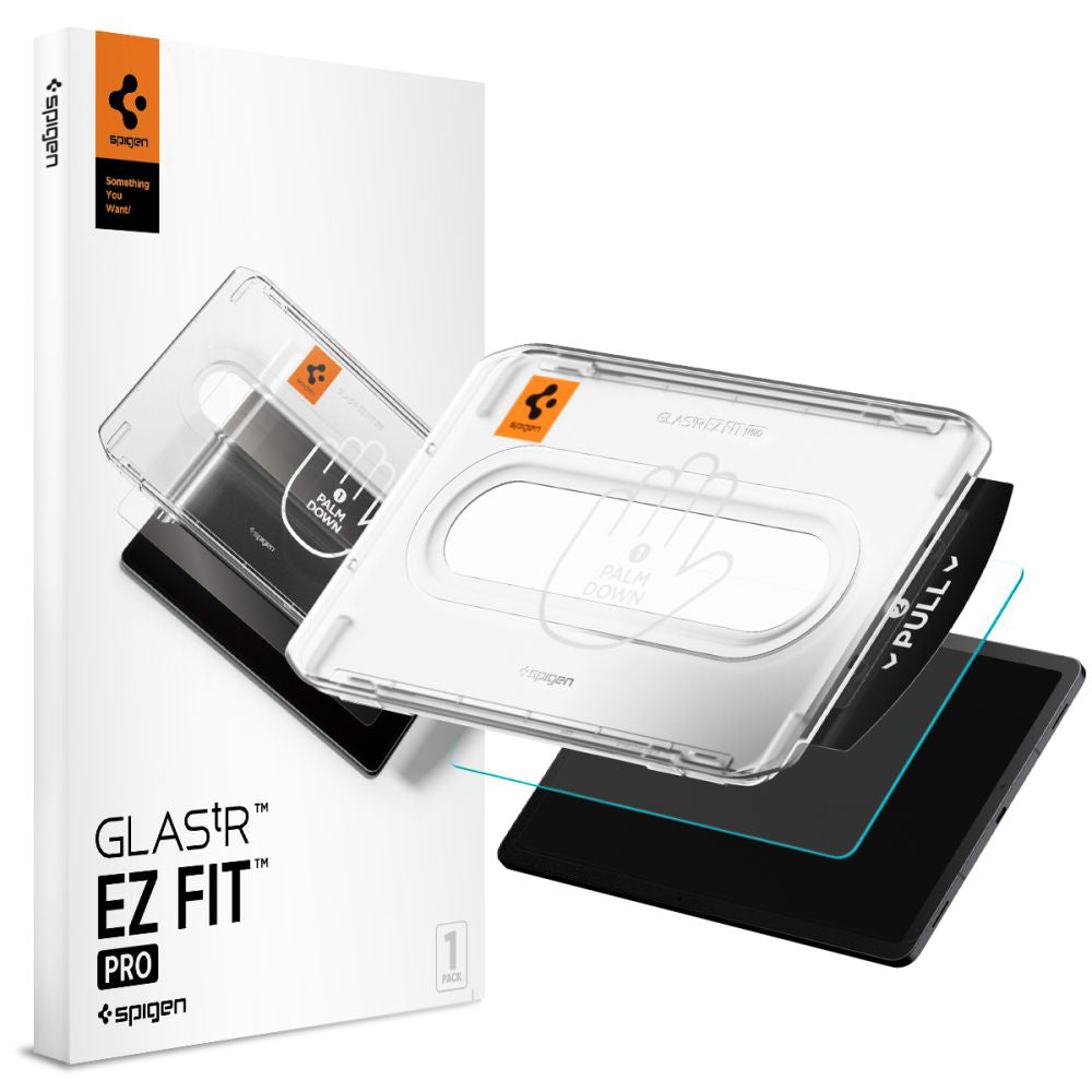 Film de protection d'écran Spigen GlastR EZ FIT Pro pour Samsung Galaxy Tab S11, Verre Trempé, Full Glue AGL10198