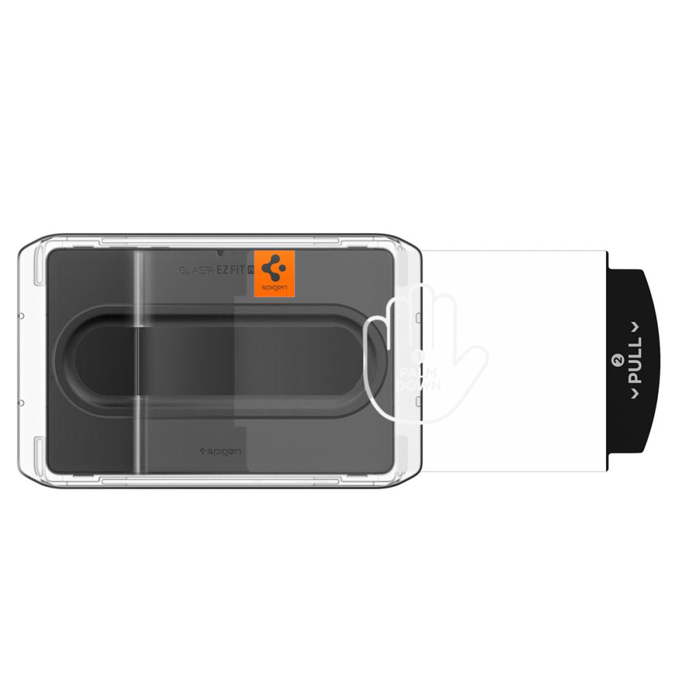 Film de protection d'écran Spigen GlastR EZ FIT Pro pour Samsung Galaxy Tab S11, Verre Trempé, Full Glue AGL10198