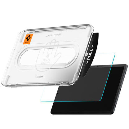 Film de protection d'écran Spigen GlastR EZ FIT Pro pour Samsung Galaxy Tab S11, Verre Trempé, Full Glue AGL10198