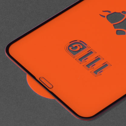 Film de protection d'écran Techsuit pour Apple iPhone 11 Pro Max / XS Max, Verre trempé, Full Glue, 111D, Noir