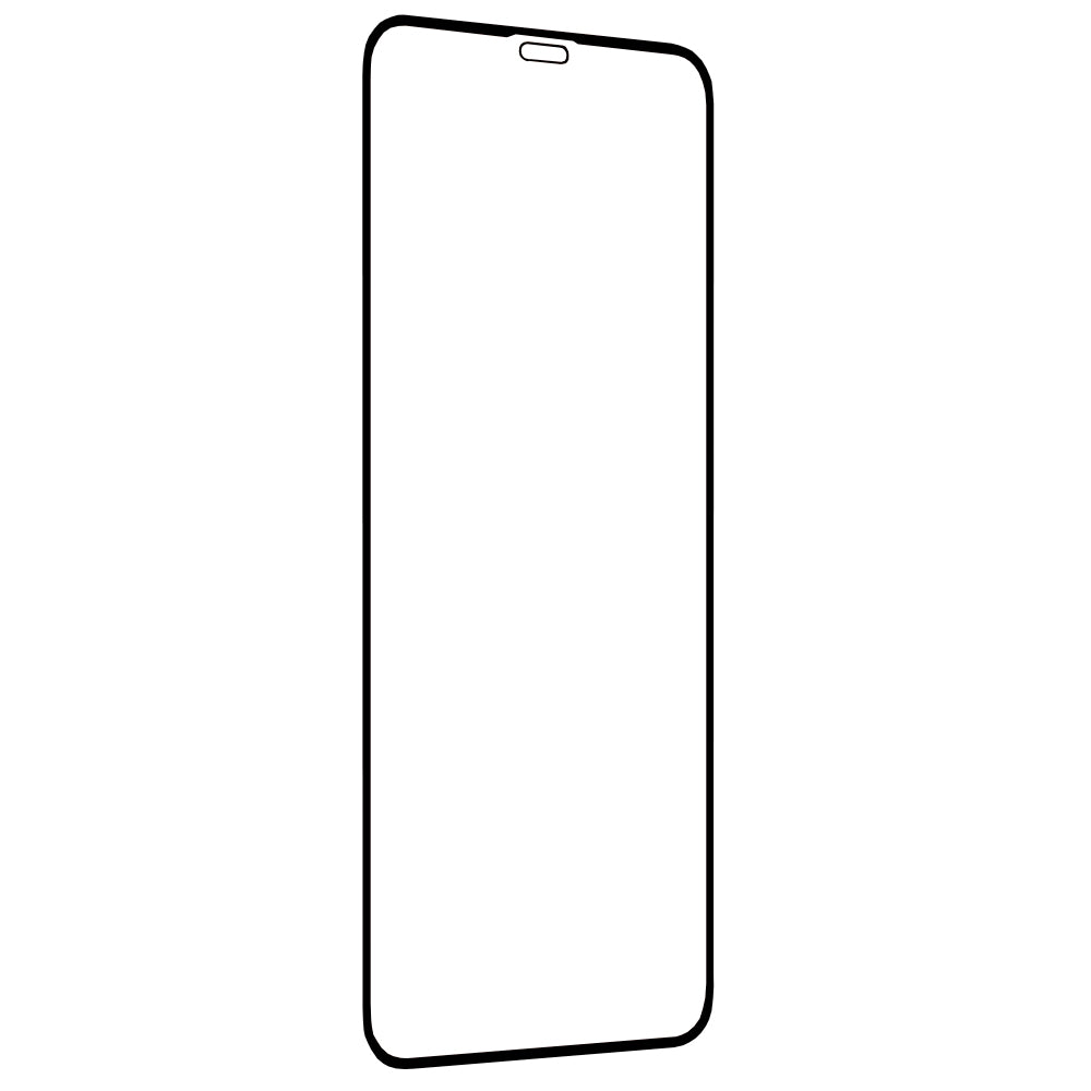 Film de protection d'écran Techsuit pour Apple iPhone 11 Pro Max / XS Max, Verre trempé, Full Glue, 111D, Noir