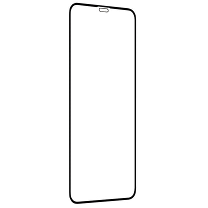Film de protection d'écran Techsuit pour Apple iPhone 11 Pro Max / XS Max, Verre trempé, Full Glue, 111D, Noir
