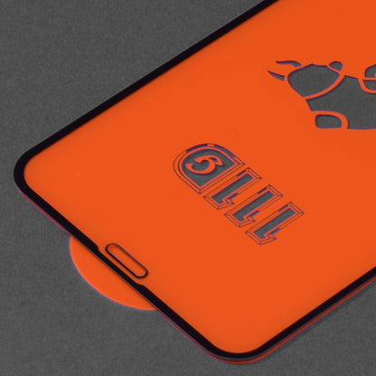 Film de protection d'écran Techsuit pour Apple iPhone 11 Pro / XS / X, Verre trempé, Full Glue, 111D, Noir