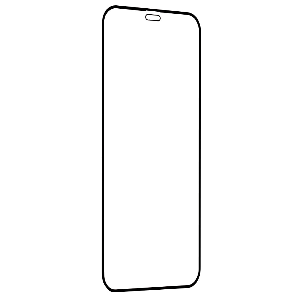 Film de protection d'écran Techsuit pour Apple iPhone 12 mini, Verre trempé, Full Glue, 111D, Noir