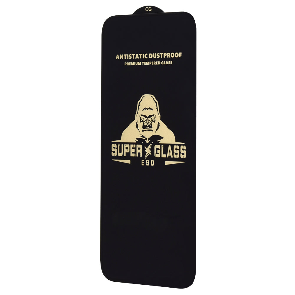 Film de protection d'écran Techsuit pour Apple iPhone 17 Pro, Verre Trempé, Full Glue, Noir