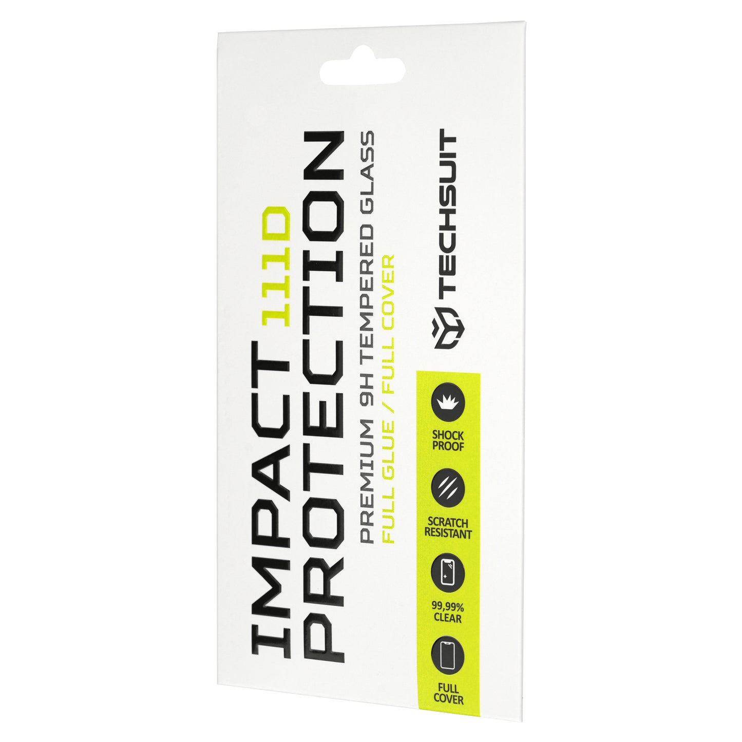 Film de protection d'écran Techsuit pour Motorola Edge 70 Max, Verre Trempé, Full Glue, 111D, Noir