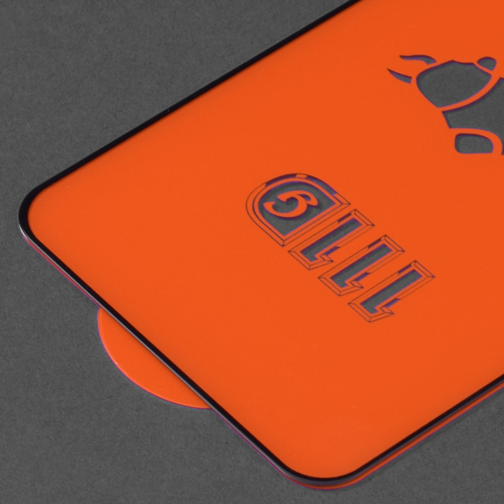 Film de protection d'écran Techsuit pour Oppo Reno6 5G, Verre trempé, Full Glue, 111D, Noir