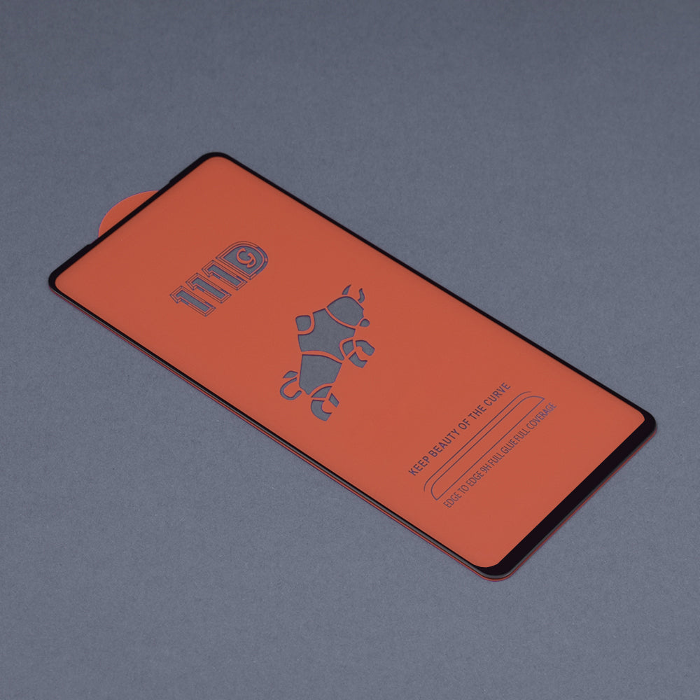 Film de protection d'écran Techsuit pour Realme 8 Pro / 8, Verre trempé, Full Glue, 111D, Noir