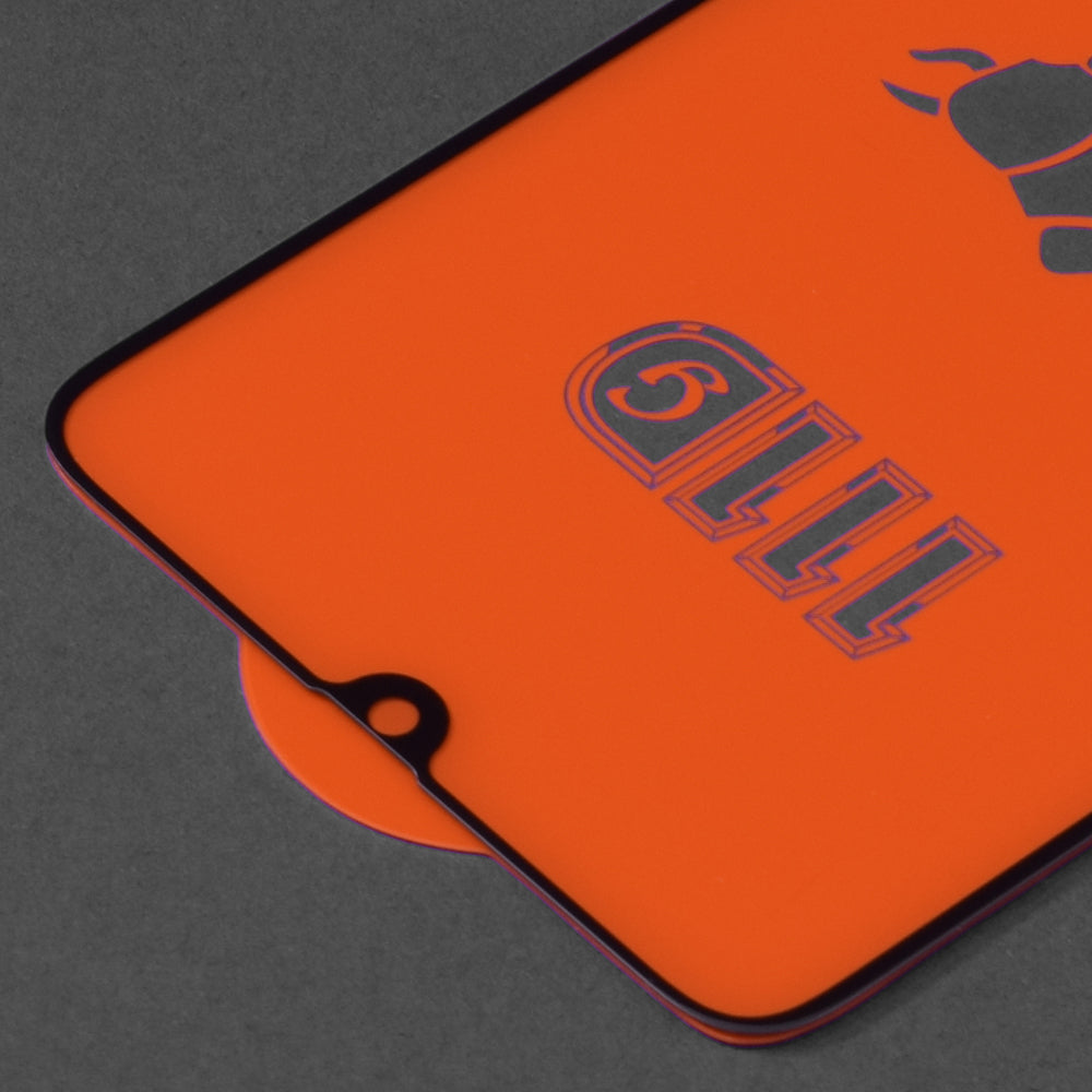 Film de protection d'écran Techsuit pour Samsung Galaxy A70s A707 / A90 5G A908 / A70 A705, Verre trempé, Full Glue, 111D, Noir