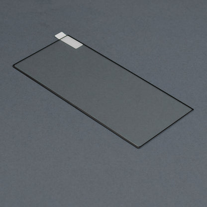 Film de protection d'écran Techsuit pour Samsung Galaxy S23 Ultra S918, Verre trempé, Full Glue, 111D, Noir