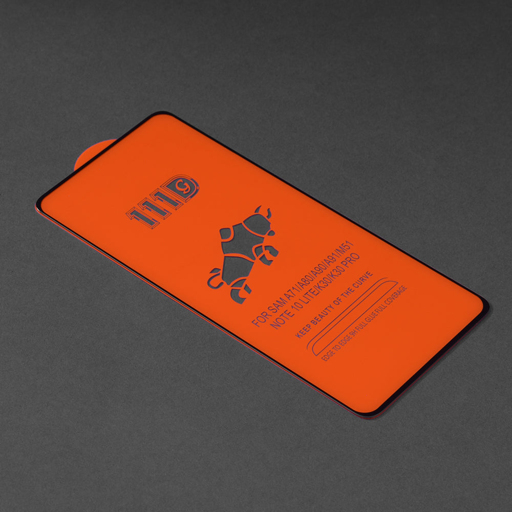 Film de protection d'écran Techsuit pour Xiaomi Poco X4 Pro 5G / Redmi Note 11 Pro+ 5G, Verre trempé, Full Glue, 111D, Noir