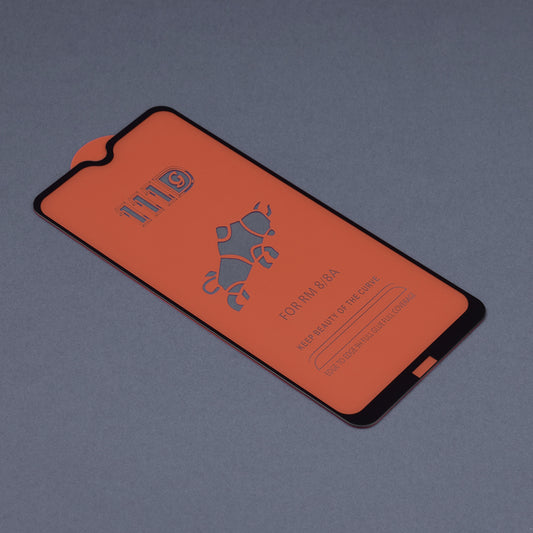 Film de protection d'écran Techsuit pour Xiaomi Redmi 8A / 8, Verre trempé, Full Glue, 111D, Noir