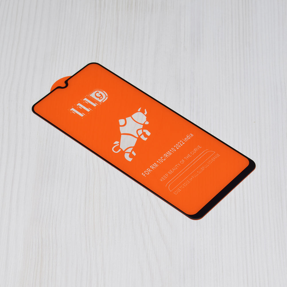 Film de protection d'écran Techsuit pour Xiaomi Redmi A3x / A3, Verre trempé, Full Glue, 111D, Noir