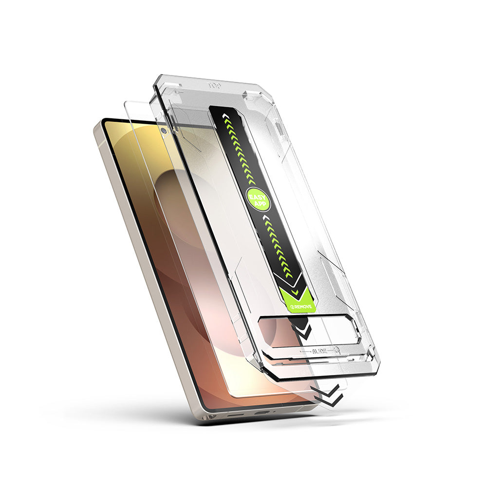 Film de protection d'écran Techsuit TitanGlass CrystalHD pour Samsung Galaxy A56 A566 / S24 FE S721, Verre Trempé, Collage Complet