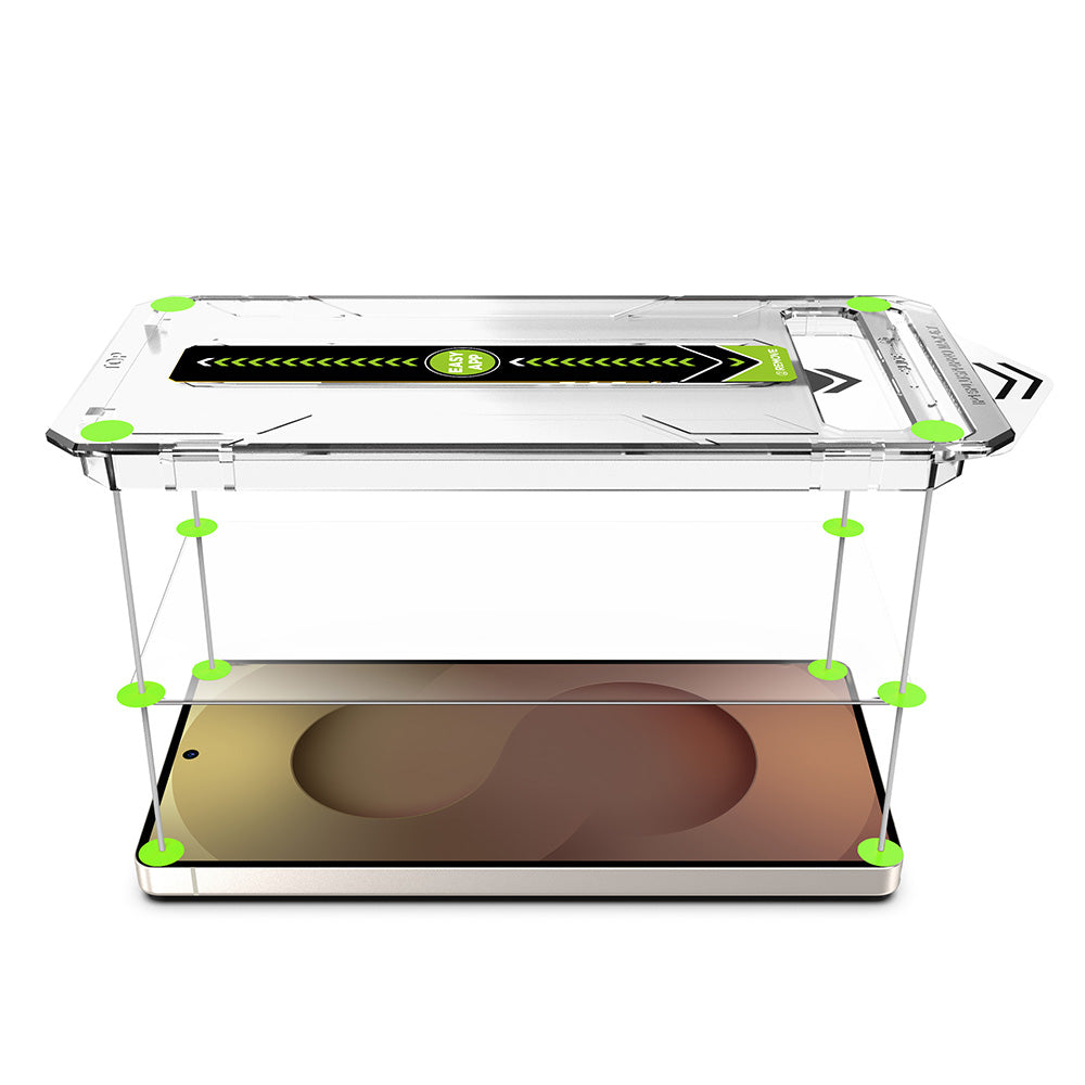 Film de protection d'écran Techsuit TitanGlass CrystalHD pour Samsung Galaxy S26 Plus, Verre Trempé, Full Glue, Lot de 2 pièces.