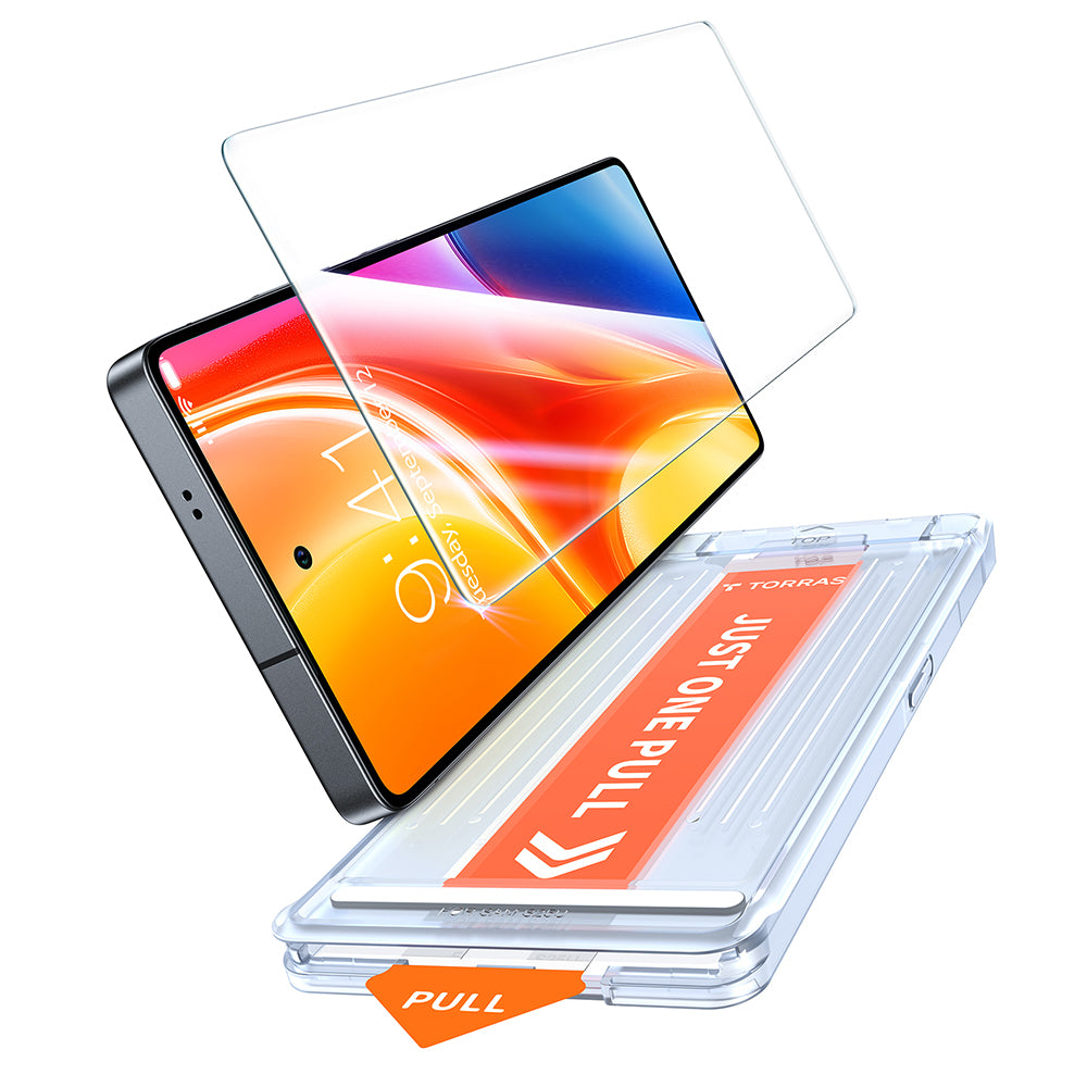 Film de protection d'écran Torras GlassGo Install Master pour Samsung Galaxy S25 Ultra S938, Verre Trempé, Collage Complet