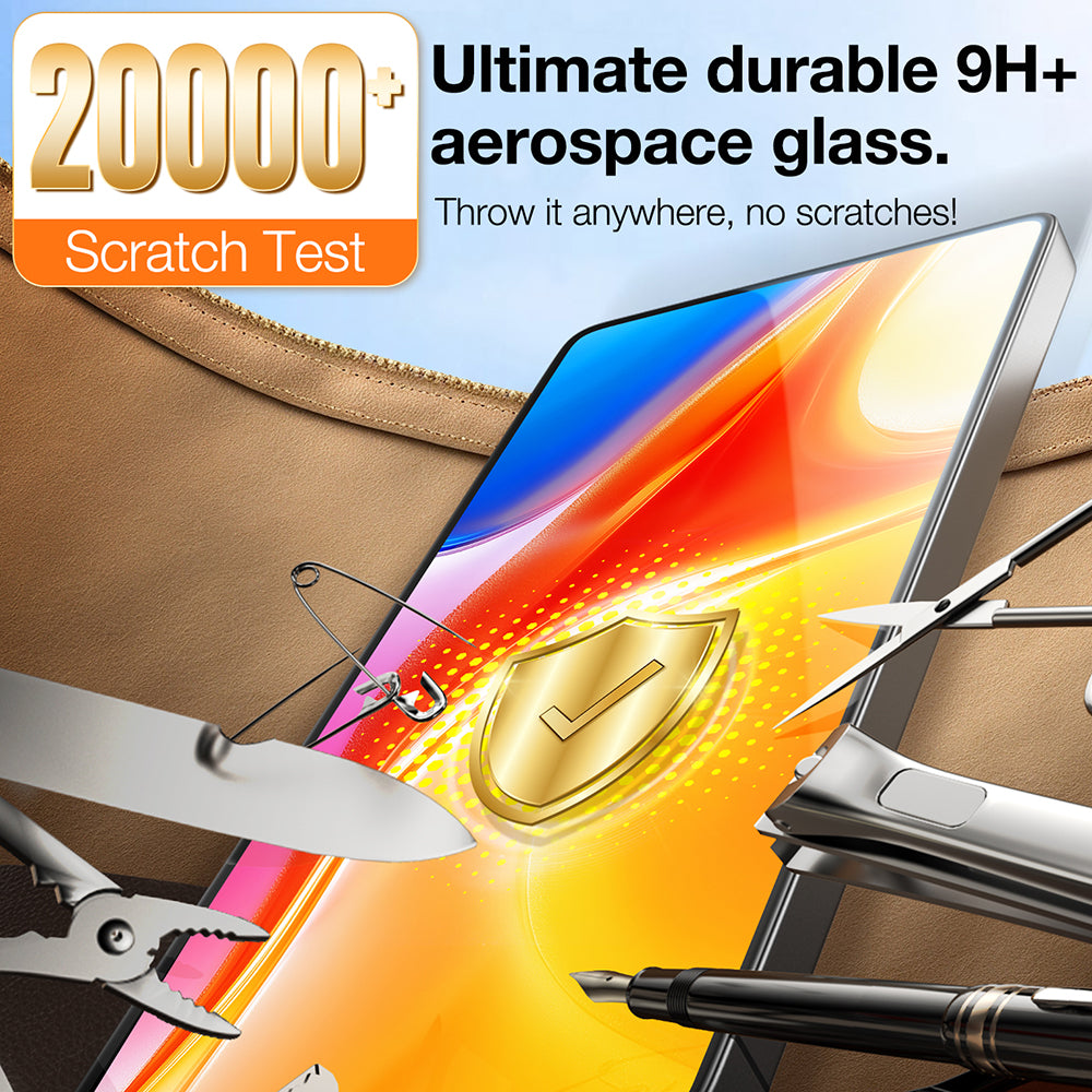 Film de protection d'écran Torras GlassGo Install Master pour Samsung Galaxy S25 Ultra S938, Verre Trempé, Collage Complet