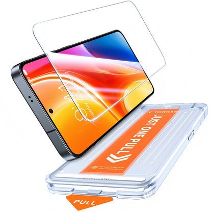 Torras GlassGo Install Master Screen Protector for Samsung Galaxy S26 Plus S947, Tempered Glass, Full Glue, Transparent
