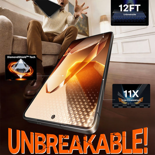 Film de protection d'écran Torras GlassGo Install Master pour Samsung Galaxy S26 Plus, Verre Trempé, Full Glue, Transparent