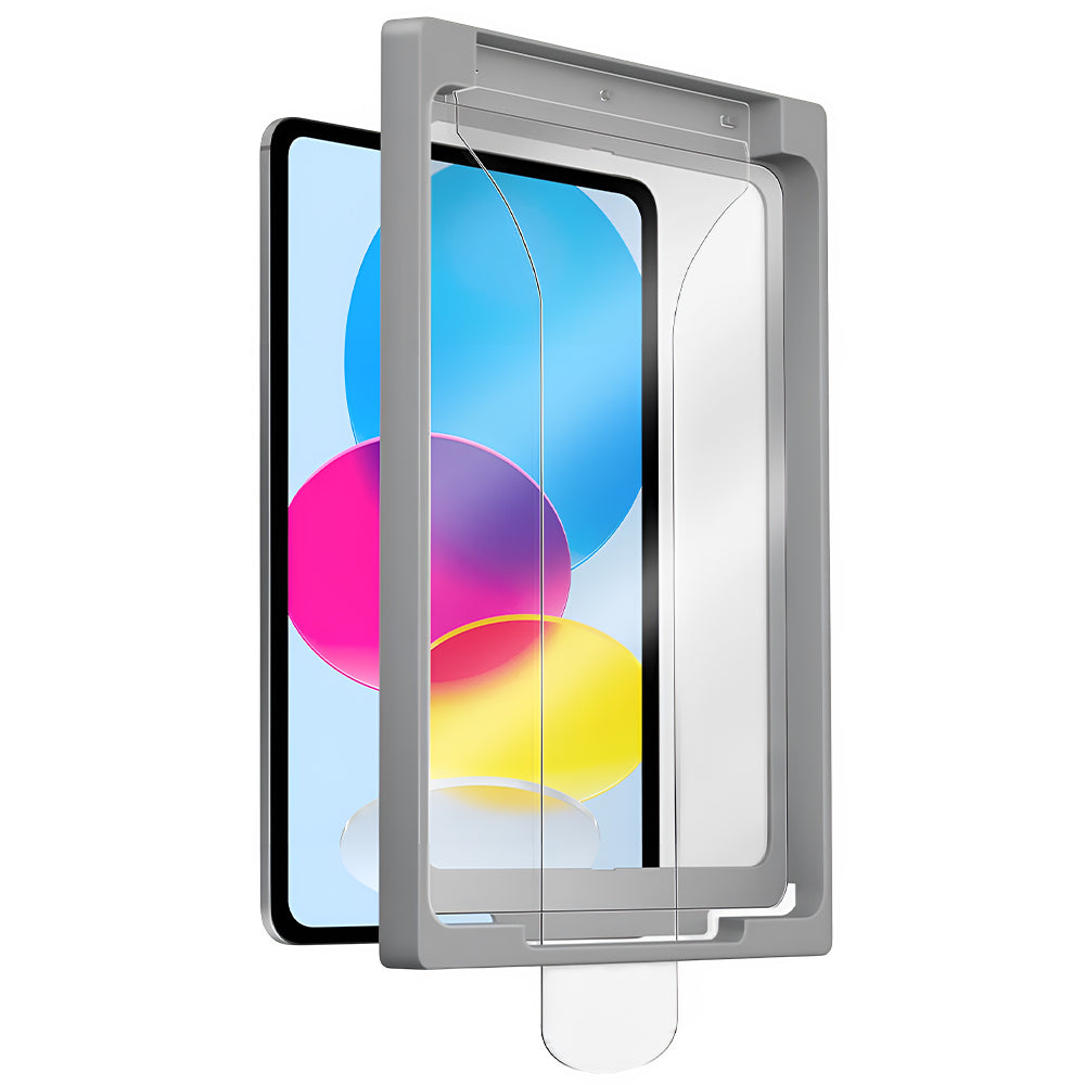 Film de protection d'écran UNIQ Optix Exofit pour Apple iPad (2025), Verre trempé, Collage intégral